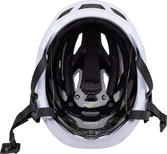 Cyklistická helma Fox Crossframe Pro Solids MIPS White