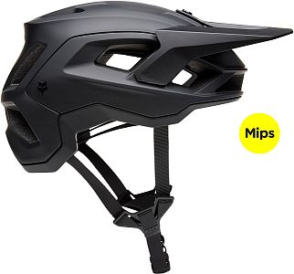 Cyklistická helma Fox Speedframe Helmet Solid MIPS Black