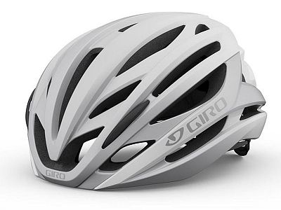 Cyklistická helma GIRO Syntax Mat White/Silver L