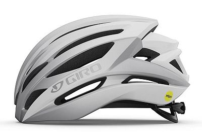 Cyklistická helma GIRO Syntax MIPS Mat White/Silver M