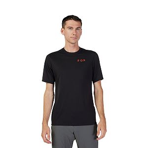 Cyklistický dres Fox Ranger Drirelease SS Jersey Race Black Red