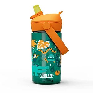 Dětská láhev CamelBak Thrive Flip Straw Kids 0,4l Jungle Animals