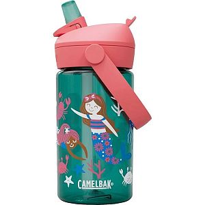 Dětská láhev CamelBak Thrive Flip Straw Kids 0,4l Mermaid Friends