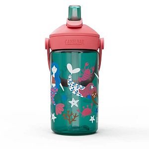 Dětská láhev CamelBak Thrive Flip Straw Kids 0,4l Mermaid Friends