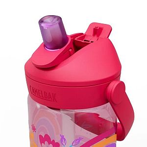 Dětská láhev CamelBak Thrive Flip Straw Kids 0,4l Rainbow Floral