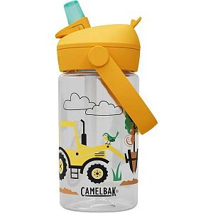 Dětská láhev CamelBak Thrive Flip Straw Kids 0,4l Tractors and Trees