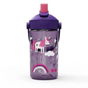 Dětská láhev CamelBak Thrive Flip Straw Kids 0,4l Unicorn Party