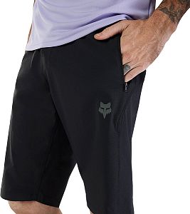 Pánské cyklo kraťasy Fox Ranger Short W/Liner Black