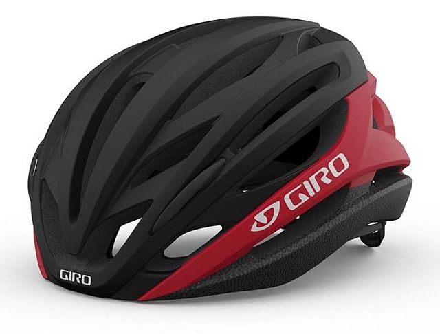 Cyklistická helma GIRO Syntax Mat Black/Bright Red L