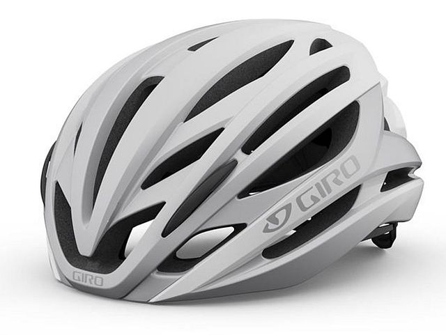 Cyklistická helma GIRO Syntax Mat White/Silver M