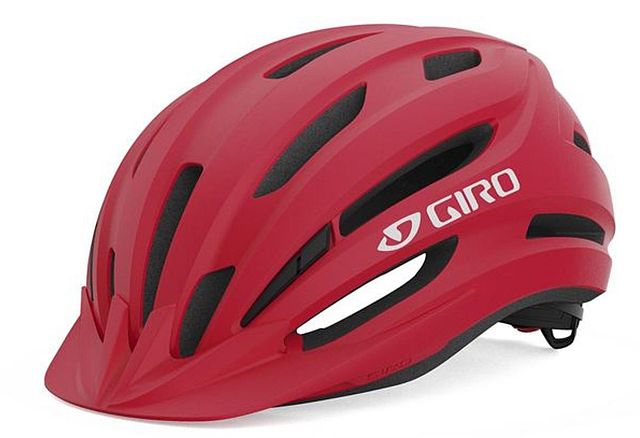 Dětská cyklistická helma GIRO Register II Youth Mat Bright Red/White