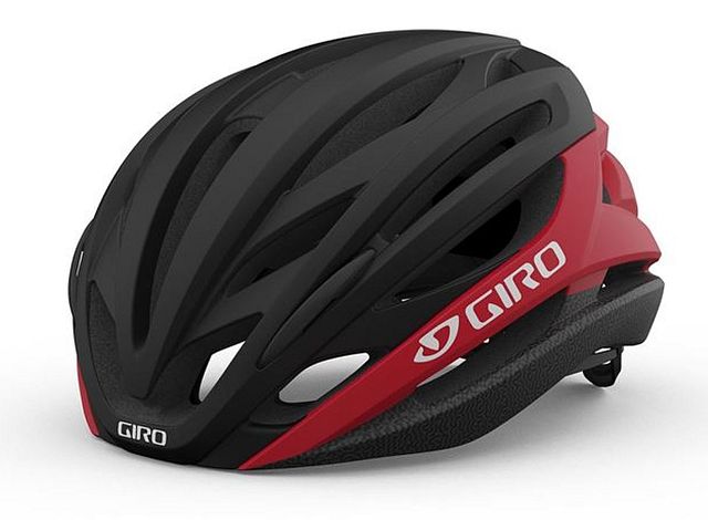 Cyklistická helma GIRO Syntax MIPS Mat Black/Bright Red M