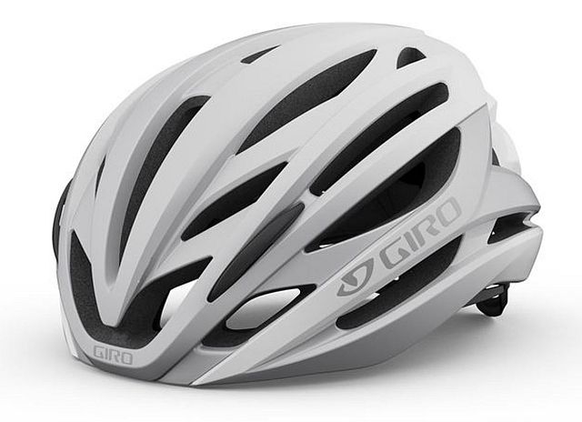 Cyklistická helma GIRO Syntax MIPS Mat White/Silver L