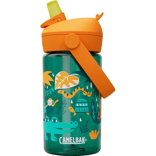 Dětská láhev CamelBak Thrive Flip Straw Kids 0,4l Jungle Animals