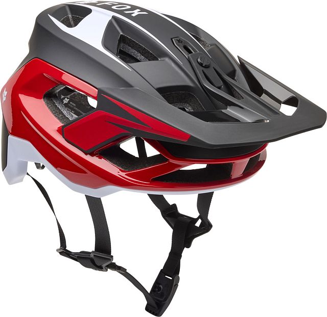 Cyklistická helma Fox Speedframe Pro Defy MIPS Fluorescent Red